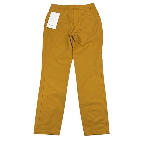 NWT LULULEMON City Sleek 5 Pocket 7/8 Pant Size 2 Spiced Bronze - Picture 8 of 9
